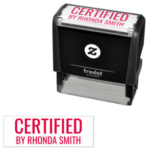 Sello Automático Certificado por Nombre