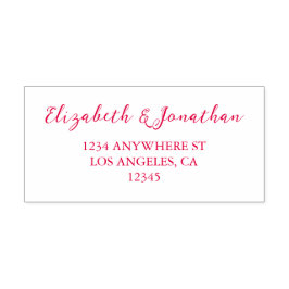 Sello Automático Cherry Red Wedding