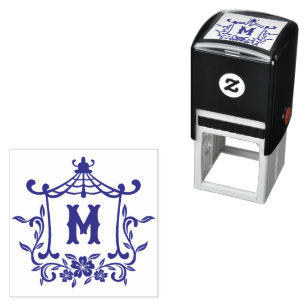 Sello Automático Chinoiserie Monogram Pagoda