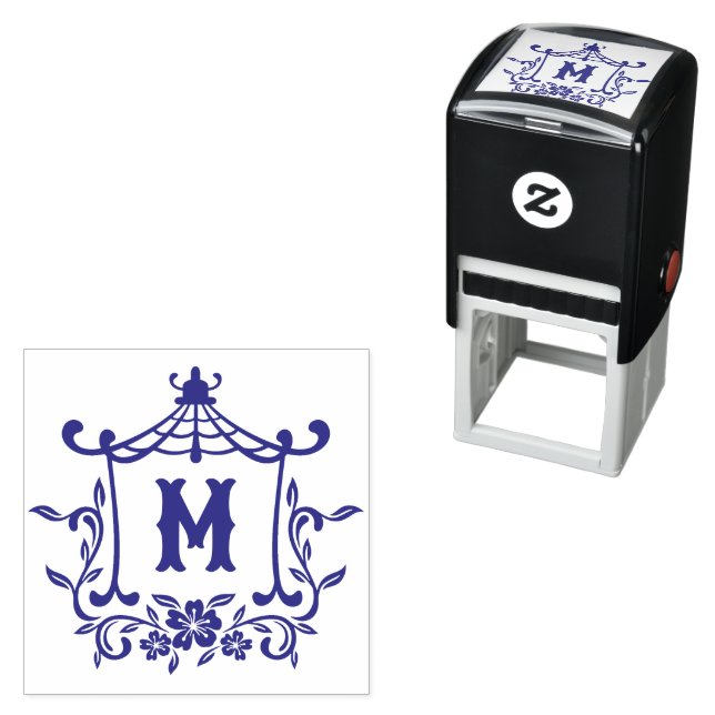 Sello Automático Chinoiserie Monogram Pagoda (In Situ)