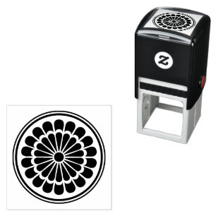 Sello Automático Chrysantemum Kamon