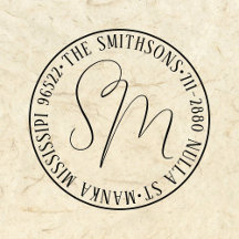 Circular de la dirección de devolución de nombre d