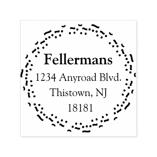 Sello Automático Círculo de notas musicales (Diseño)