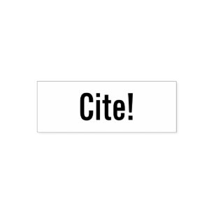 Sello Automático ¡Cite! Comentarios del profesor para la escritura