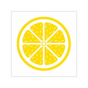 Sello Automático Cítrico, Limón, Naranja, Fruta