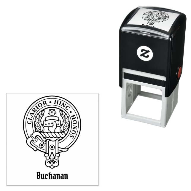 Sello Automático Clan Buchanan Escudo (In Situ)