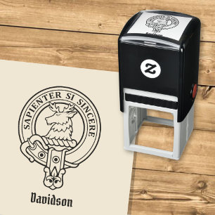 Sello Automático Clan Davidson Escudo