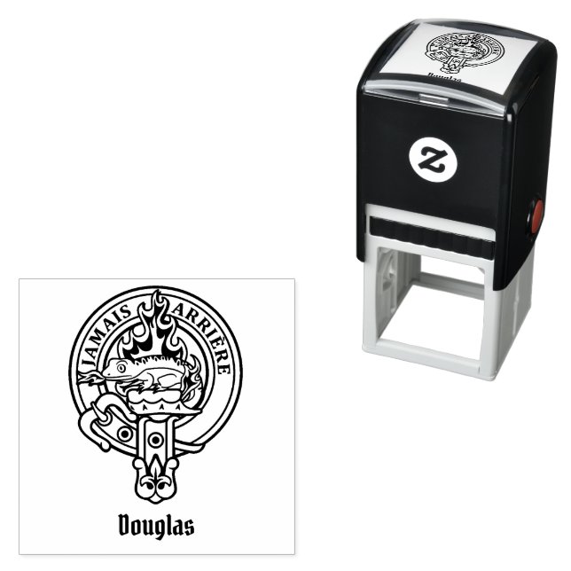 Sello Automático Clan Douglas Escudo (In Situ)