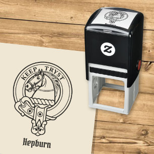 Sello Automático Clan Hepburn Escudo