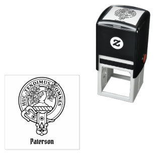 Sello Automático Clan Paterson Escudo