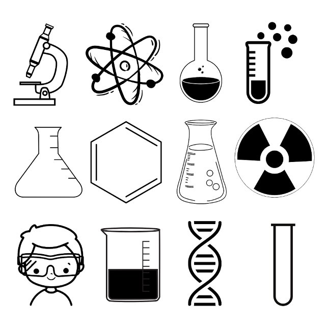 Sello Automático Clase de Química de Ciencia Escolar (Subido por el creador)