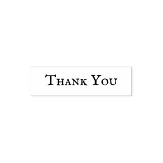 Sello Automático Clásico Minimalista “Gracias”