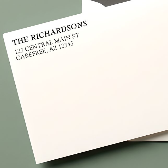 Sello Automático Classic Family Name Return Address (Subido por el creador)