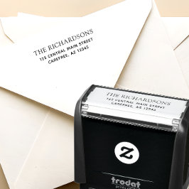 Sello Automático Classic Family Name Return Address