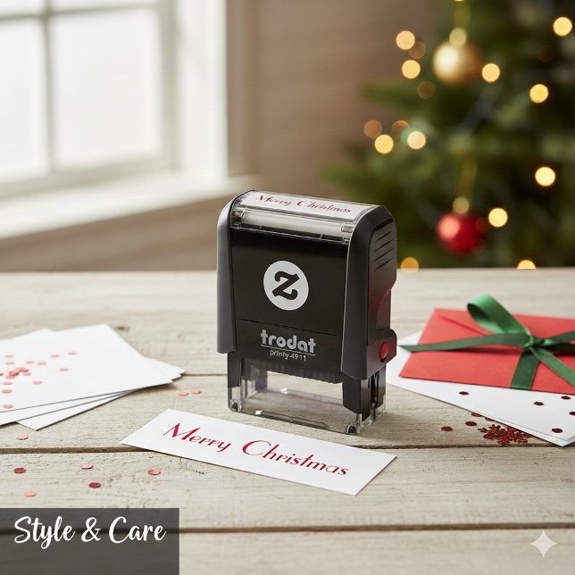 Sello Automático Classic Seasonal Emblem Created for (Classic Seasonal Emblem Created for Self-inking Stamp)