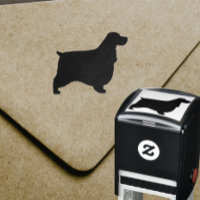 Cocker inglés Spaniel Perro Raza Silhouette