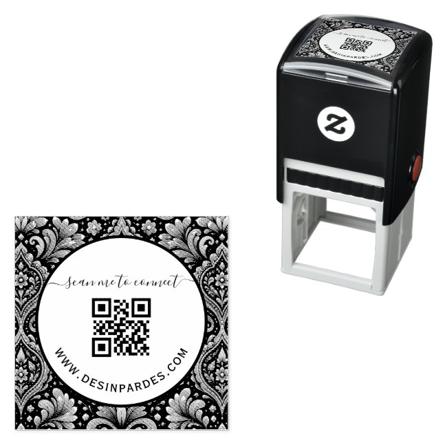 Sello Automático Código QR de negocio personalizado y sitio web (In Situ)