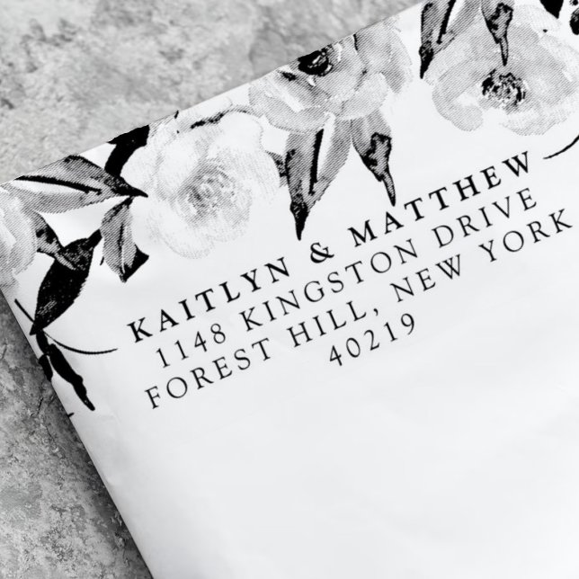 Sello Automático Colección de Bodas de primaverales de flores (Subido por el creador)