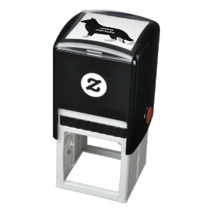 Sello Automático Color del nombre del Pastor alemán silo bi