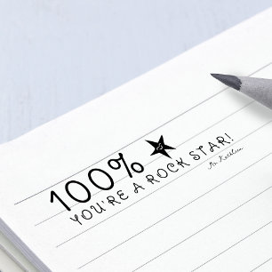 Sello Automático Comentarios positivos 100% Eres un profesor estrel