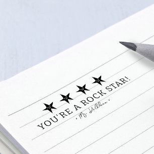 Sello Automático Comentarios Positivos Eres Una Profesora Estrella