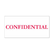 Confidencial rojo