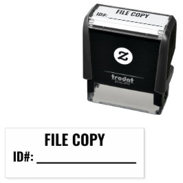 Sello Automático COPIA DE ARCHIVO | Número de archivo de oficina y