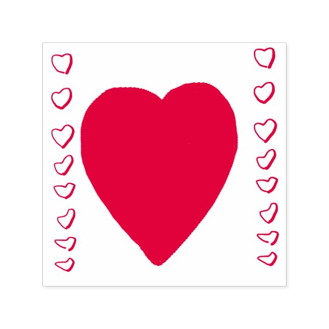 Sello Automático Corazón Grande (Diseño)