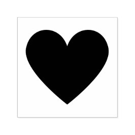 Sello Automático Corazón Simple Clásico Moderno Minimalista Chic