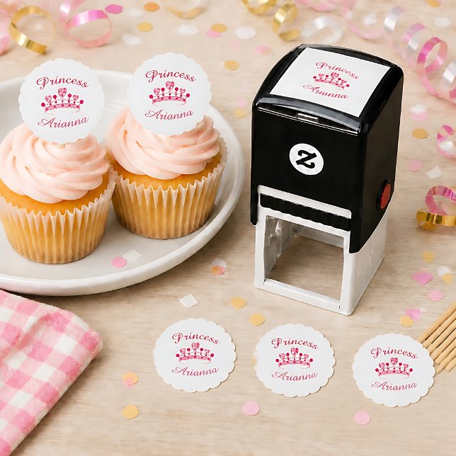 Sello Automático Corona de Princesa Personalizada (Subido por el creador)
