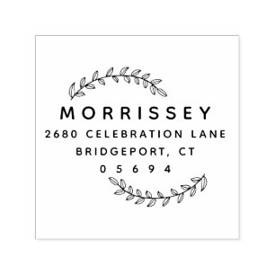 Sello Automático crea el tuyo propio Foliage Dirección de devoluc