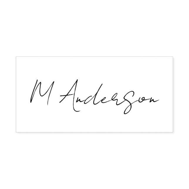 Sello Automático Crea Tu Propia Firma Personalizada Personalizada (Diseño)