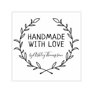 Sello Automático Crea Tu Propia Guirnalda De Laurel Verde