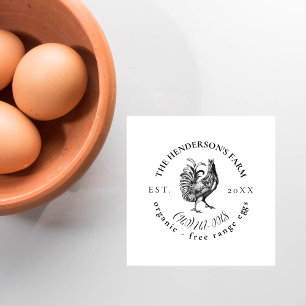 Sello Automático Crea tu Propio Cartón de Huevos de Granja Personal