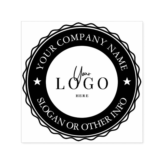 Sello Automático Crea tu propio logotipo empresarial personalizado (Diseño)