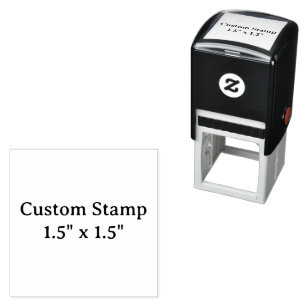 Sello Automático crea tu propio personalizado de 1,5" x 1,5"