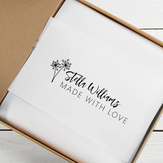Sello Automático Crea tus propias manualidades con amor (Create Your Own Handmade With Love Self-inking Stamp)