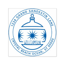 Sello Automático Crear propia dirección de devolución de ornamento 