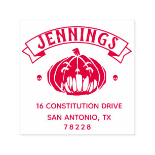 Sello Automático Crear su propia dirección de devolución de Hallo