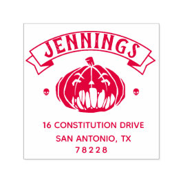 Sello Automático Crear su propia dirección de devolución de Hallowe