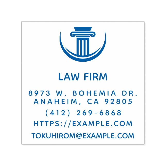 Sello Automático Crear su propia dirección de devolución de nombre  (Diseño)