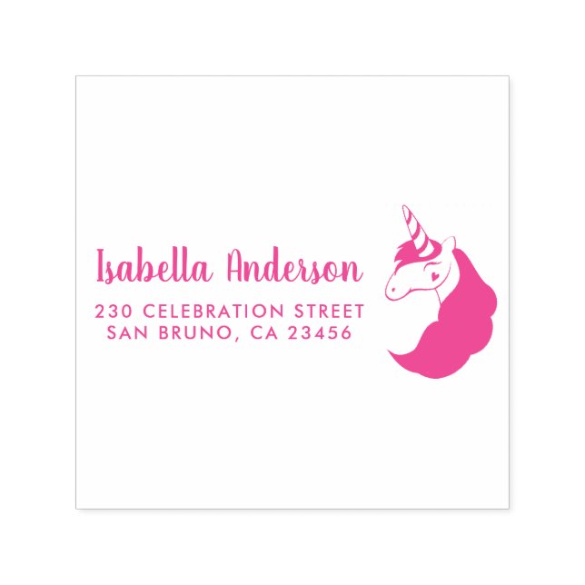 Sello Automático Crear su propia dirección de devolución mágica de  (Diseño)