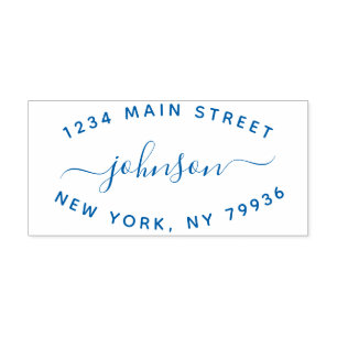 Sello Automático Crear su propia dirección de devolución moderna