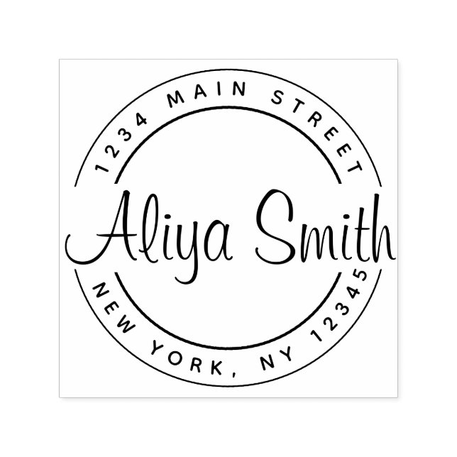 Sello Automático Crear su propia dirección de retorno de script red (Diseño)