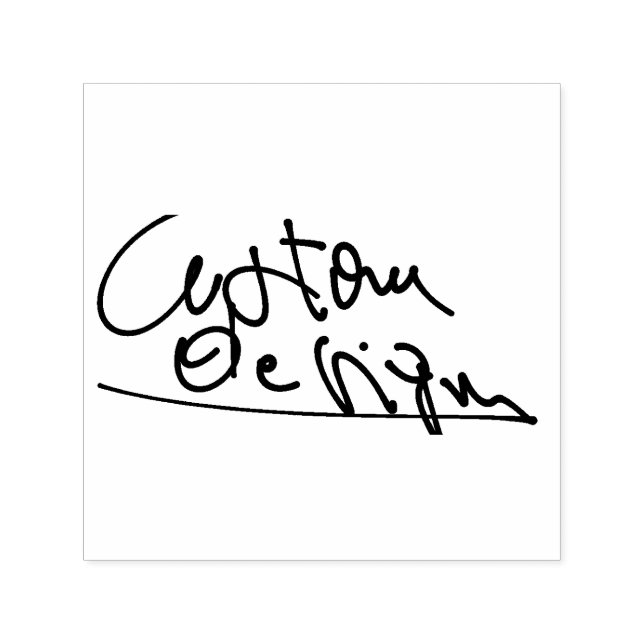 Sello Automático Crear su propia firma (Diseño)