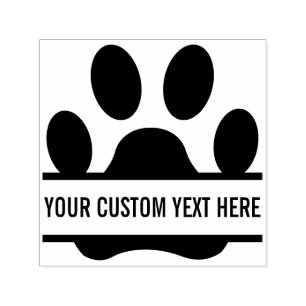 Sello Automático Crear su propia impresión divertida de pata