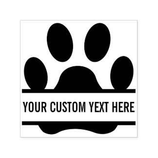 Sello Automático Crear su propia impresión divertida de pata