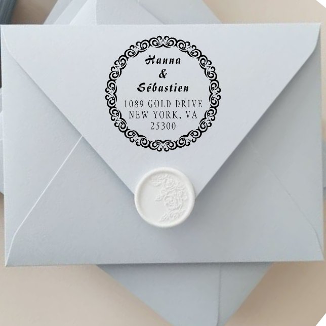 Sello Automático Crear su propia ronda moderna (Subido por el creador)