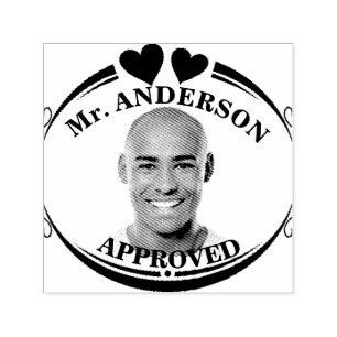 Sello Automático Crear Un Personalizado Gracioso Aprobación De Prof