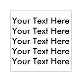 Sello Automático Cree aquí su propio texto personalizado